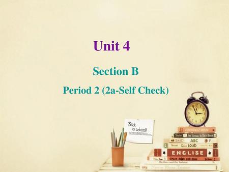 Unit 4 Section B Period 2 (2a-Self Check).