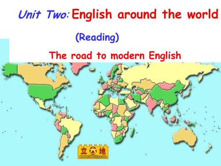 The road to modern English