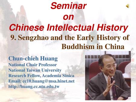 Chinese Intellectual History