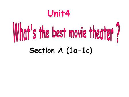 What's the best movie theater ?