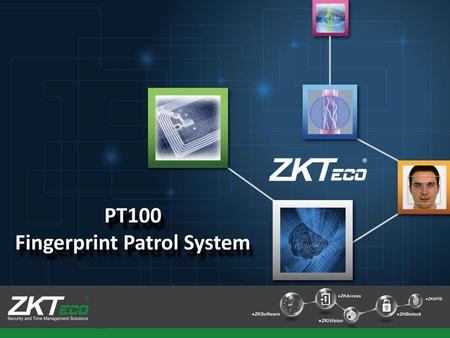 PT100 Fingerprint Patrol System