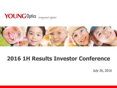 2016 1H Results Investor Conference