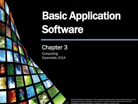 Basic Application Software