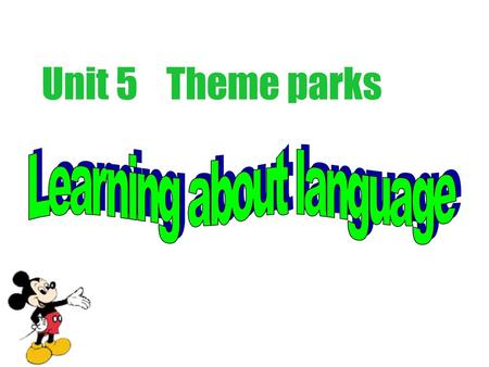 Learning about language