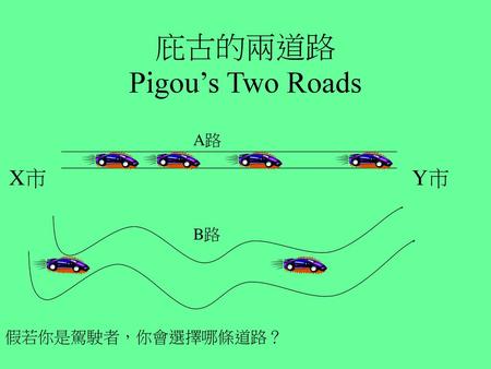 庇古的兩道路 Pigou’s Two Roads