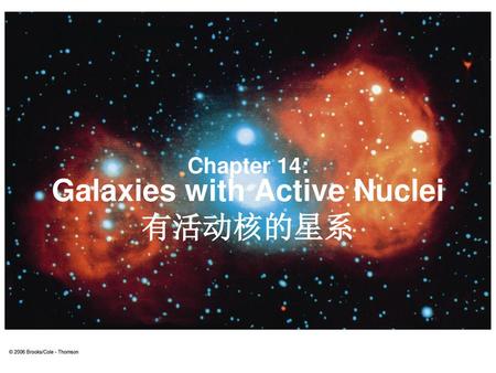 Galaxies with Active Nuclei 有活动核的星系