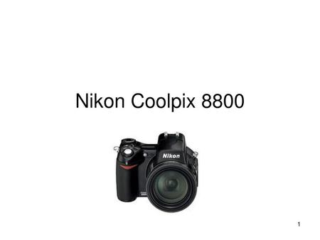 Nikon Coolpix 8800.