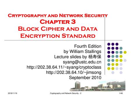 Cryptography and Network Security - 2