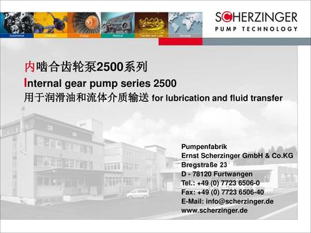 Pumpenfabrik Ernst Scherzinger GmbH & Co