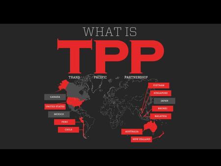 跨太平洋夥伴協定（簡稱TPP）是由亞太經濟合作會議成員國發起，旨在促進亞太區的貿易自由化。
