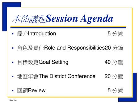 本節議程Session Agenda 簡介Introduction 5 分鐘