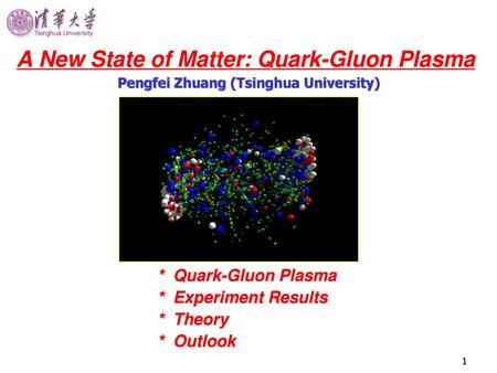 A New State of Matter: Quark-Gluon Plasma