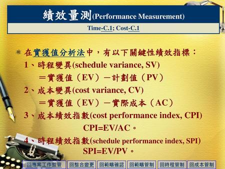績效量測(Performance Measurement)