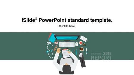 iSlide® PowerPoint standard template.