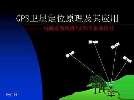 GPS卫星定位原理及其应用 电磁波的传播与GPS卫星的信号