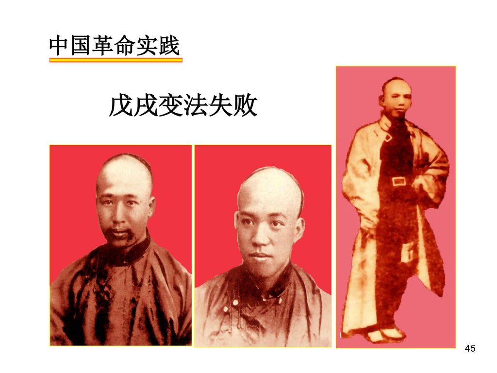 中国革命实践 戊戌变法失败