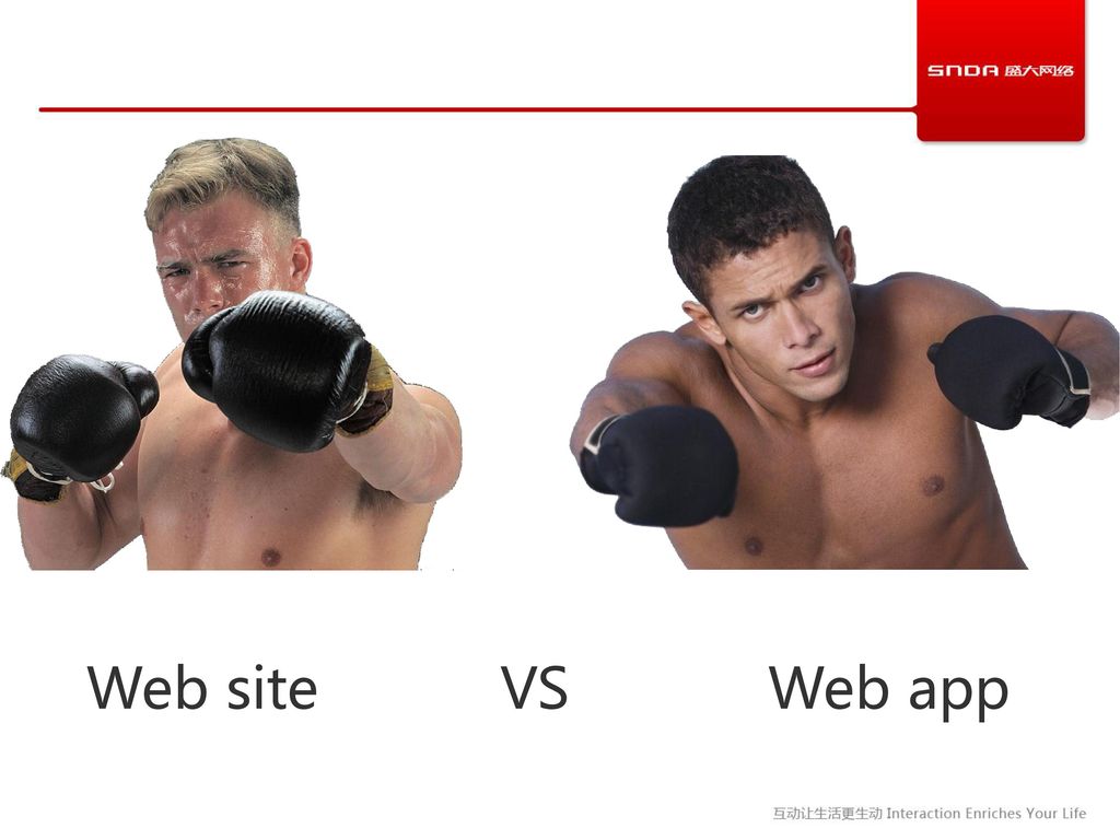Web site VS Web app