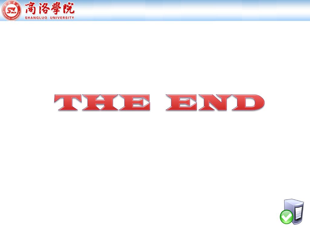 4.1 Word 的启动与退出 THE END
