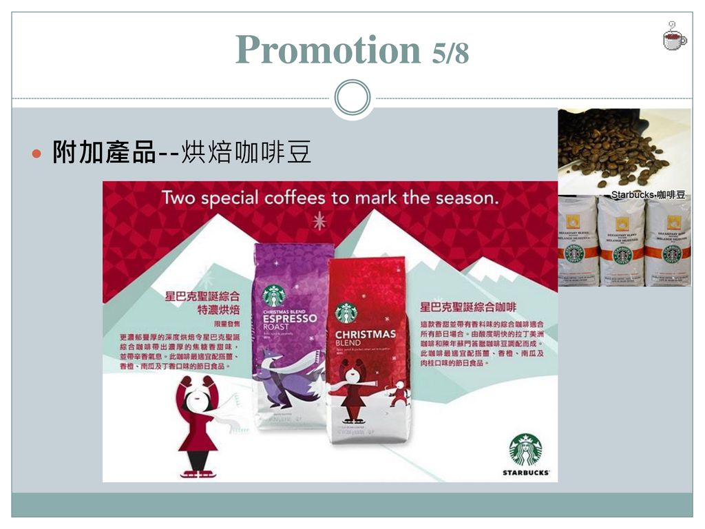 Promotion 5/8 附加產品--烘焙咖啡豆