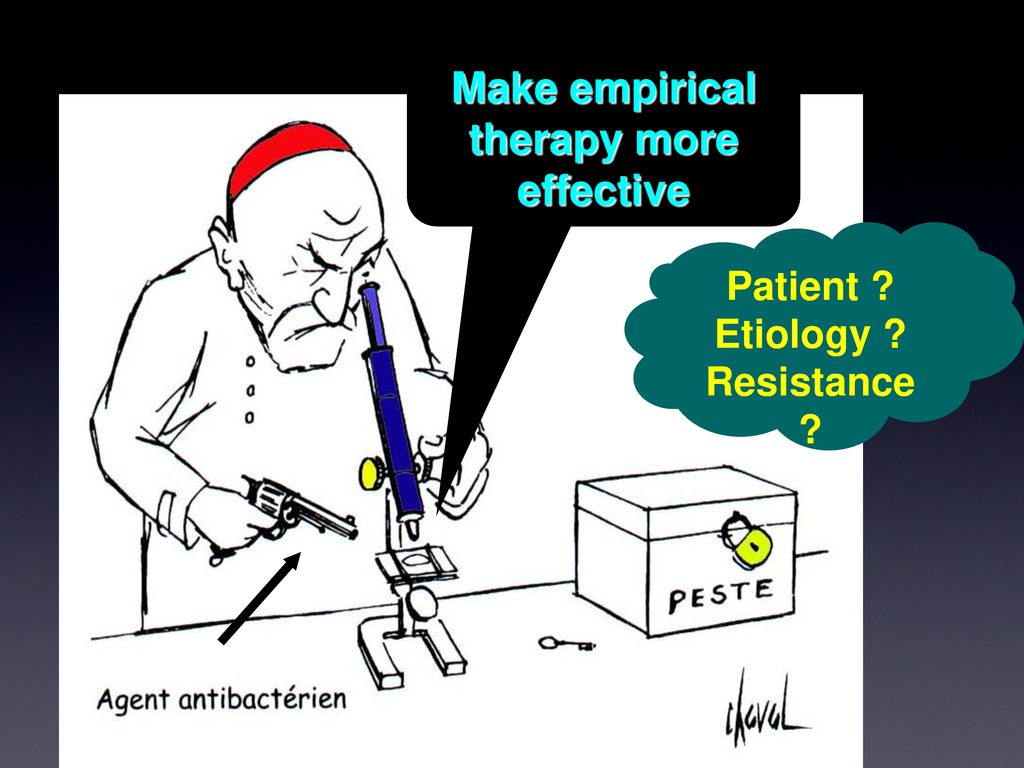Make empirical therapy more effective