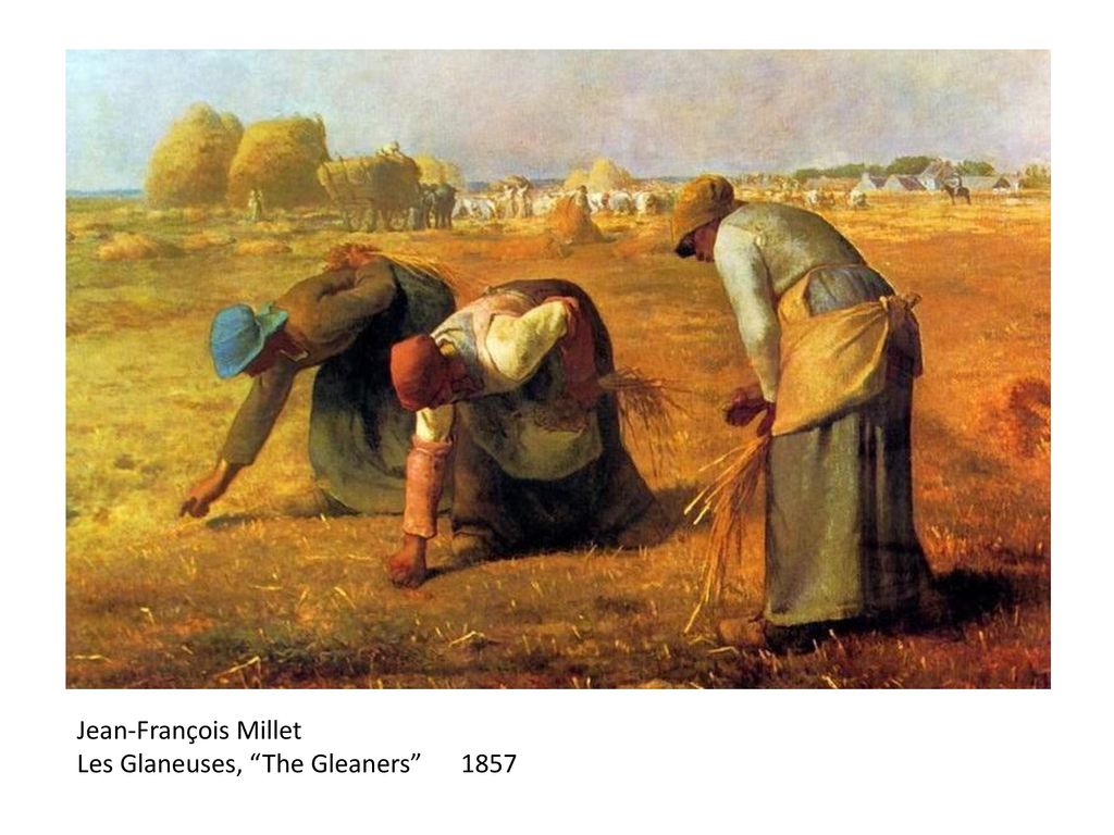 Jean-François Millet Les Glaneuses, The Gleaners 1857