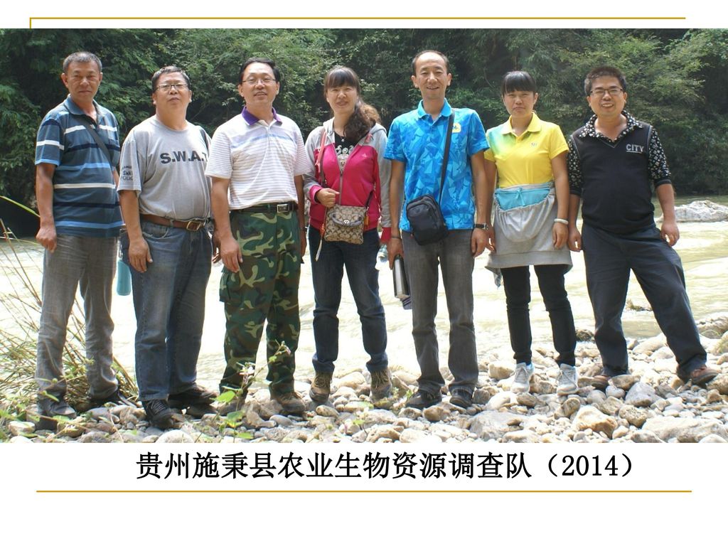 贵州施秉县农业生物资源调查队（2014）