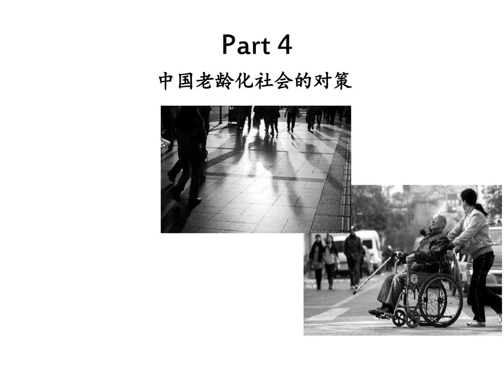 Part 4 中国老龄化社会的对策