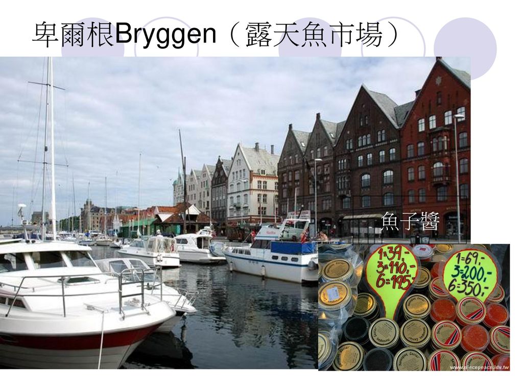 卑爾根Bryggen（露天魚市場） 魚子醬