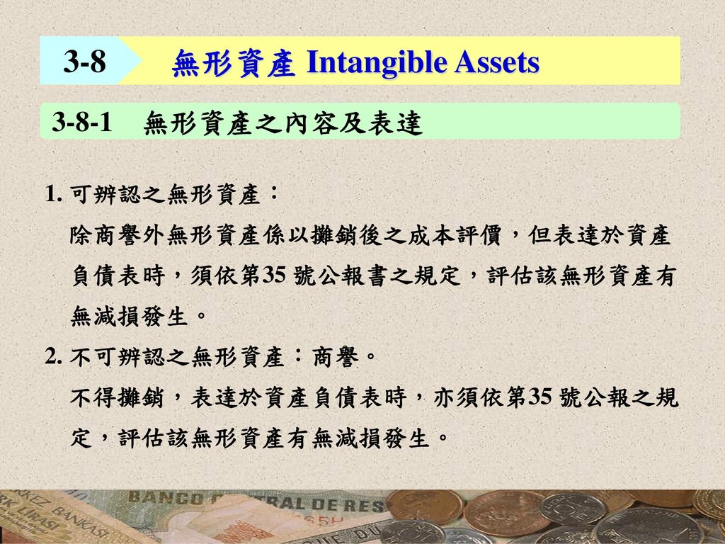 無形資產 Intangible Assets