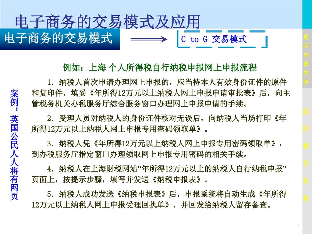 例如：上海 个人所得税自行纳税申报网上申报流程