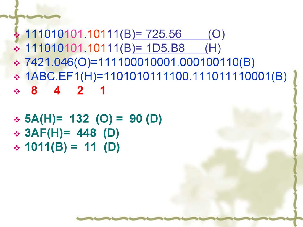 (B)= (O) (B)= 1D5.B8 (H) (O)= (B)