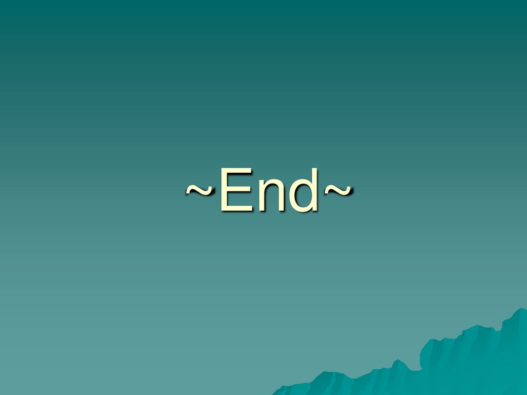 ~End~