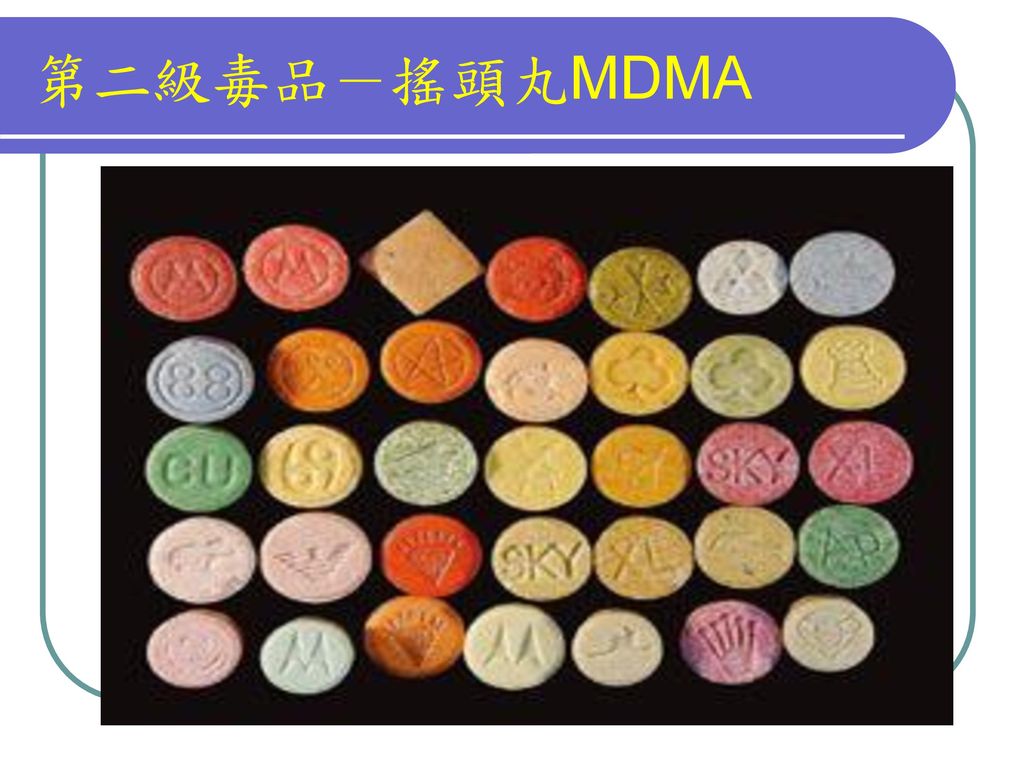 第二級毒品－搖頭丸MDMA