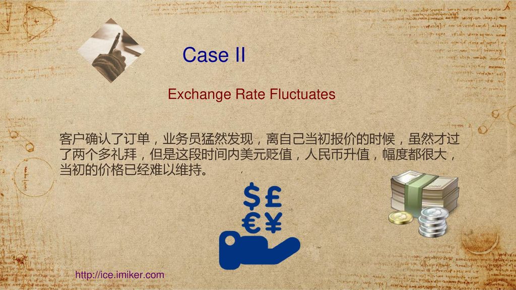 Case II Exchange Rate Fluctuates