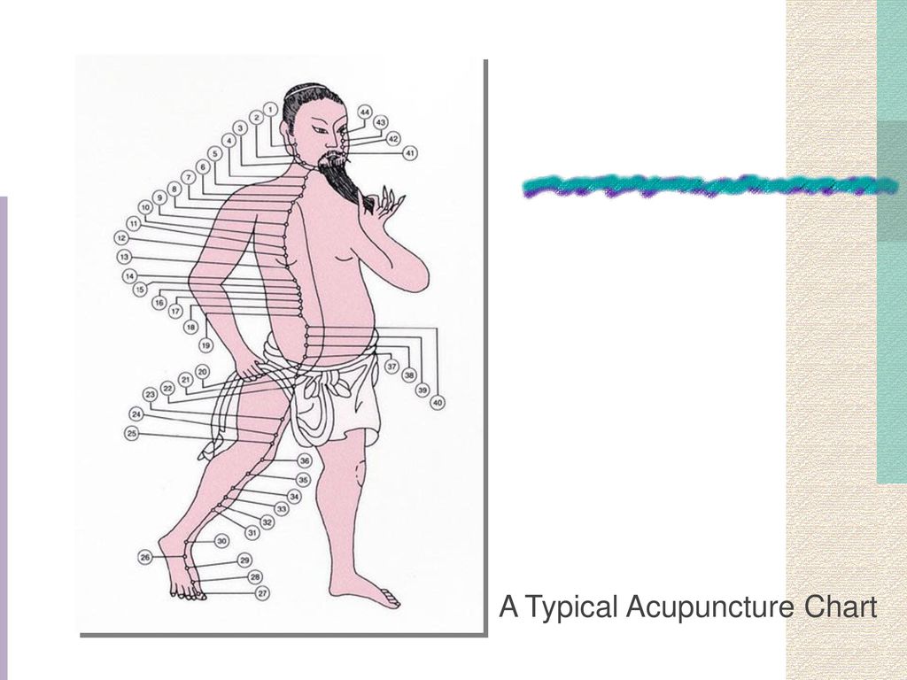 A Typical Acupuncture Chart