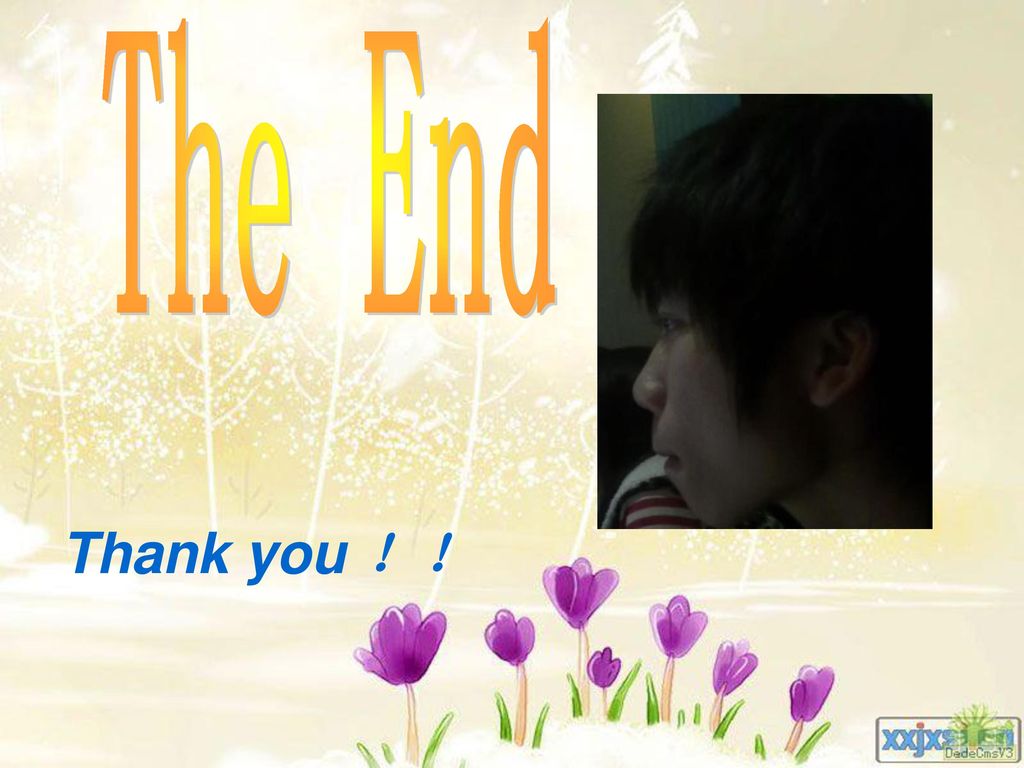 The End Thank you ！！