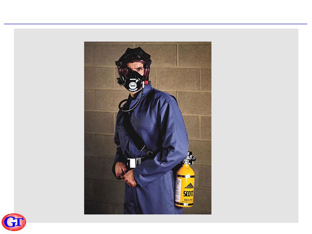 緊急逃生用空氣呼吸器 不管使用何種供氣式呼吸防護具 請務必考量 緊急逃生用空氣呼吸器是備份救命用