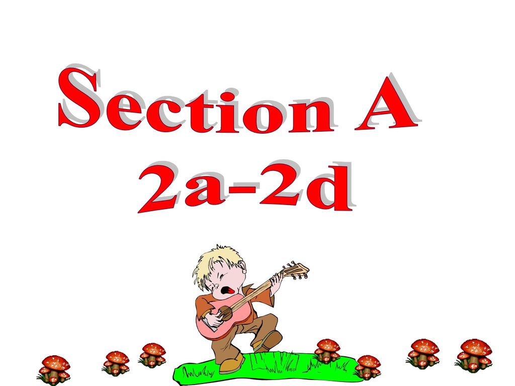 Section A 2a-2d