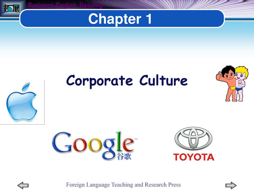 Chapter 1 Corporate Culture