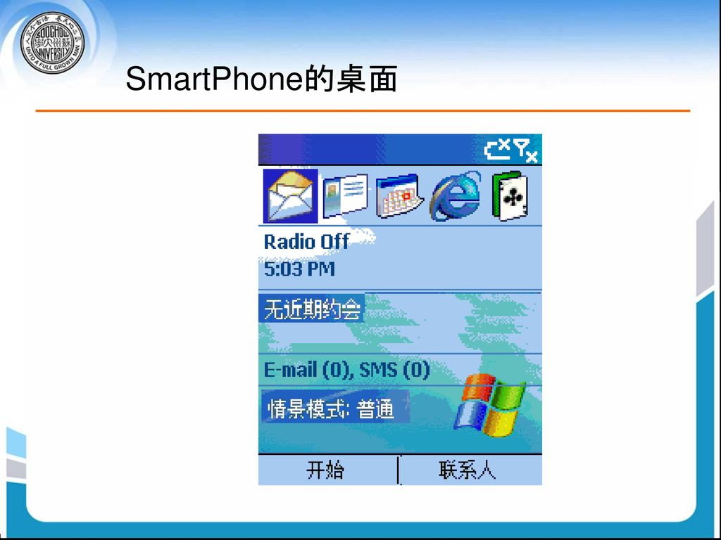 SmartPhone的桌面