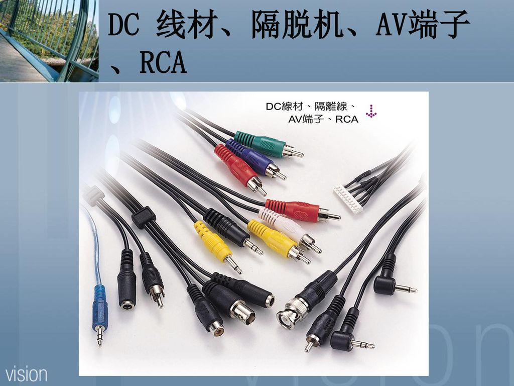 DC 线材、隔脱机、AV端子、RCA