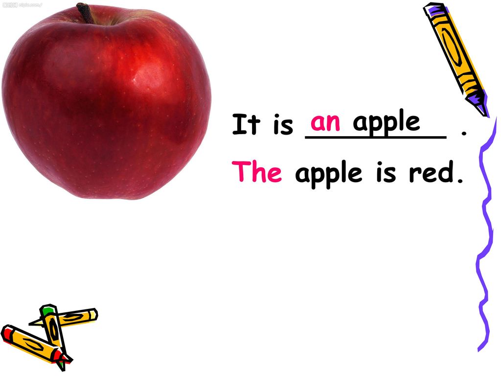 a monkey It is ________ . The monkey is eating an apple
