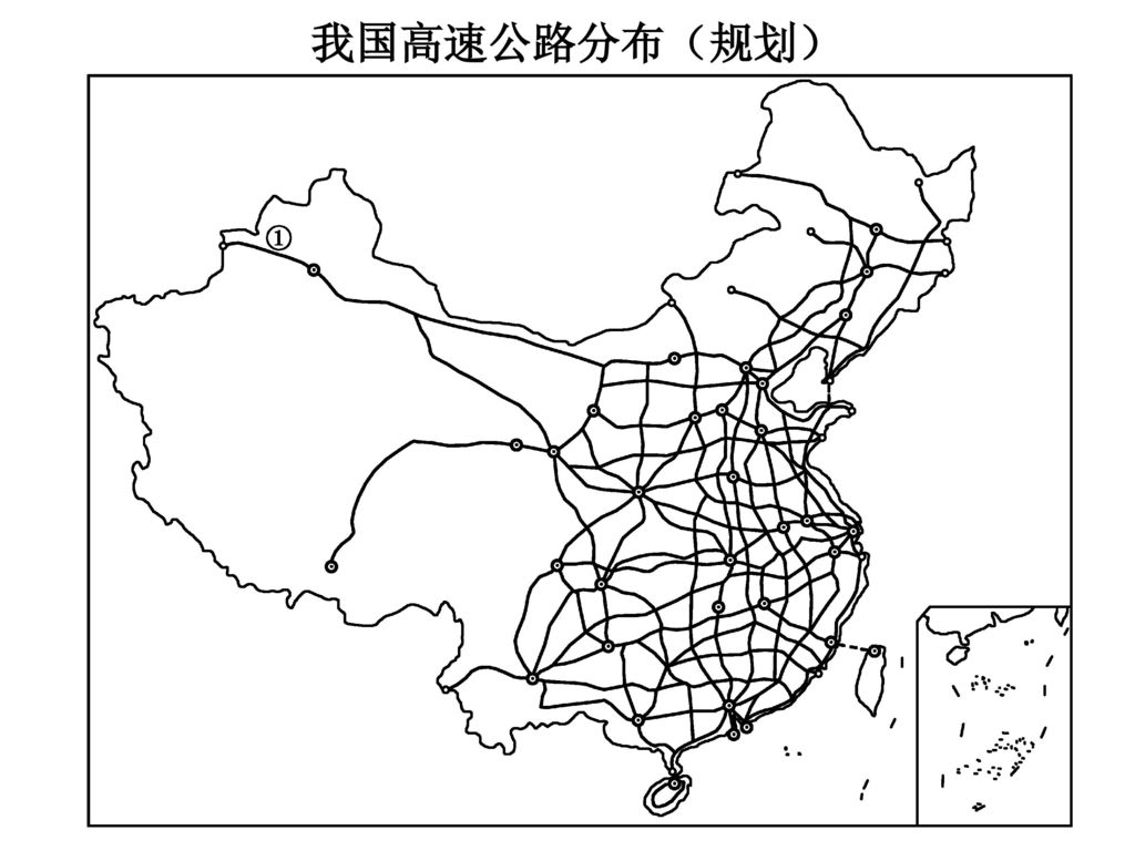 中国交通地图简图图片
