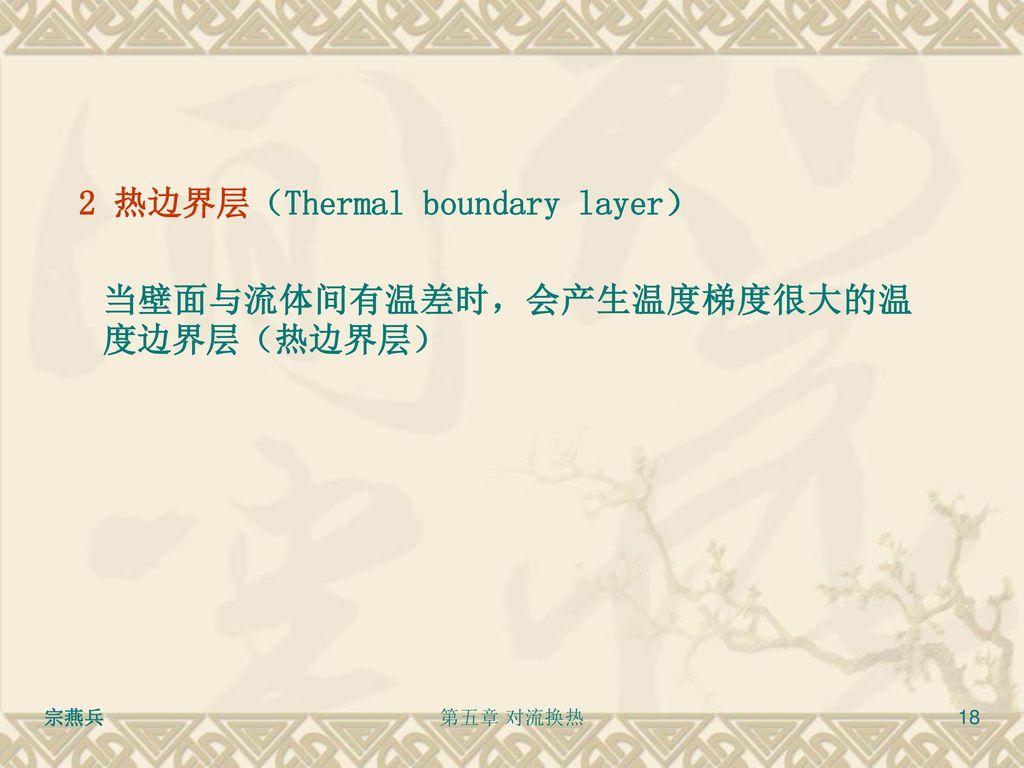 2 热边界层（Thermal boundary layer）
