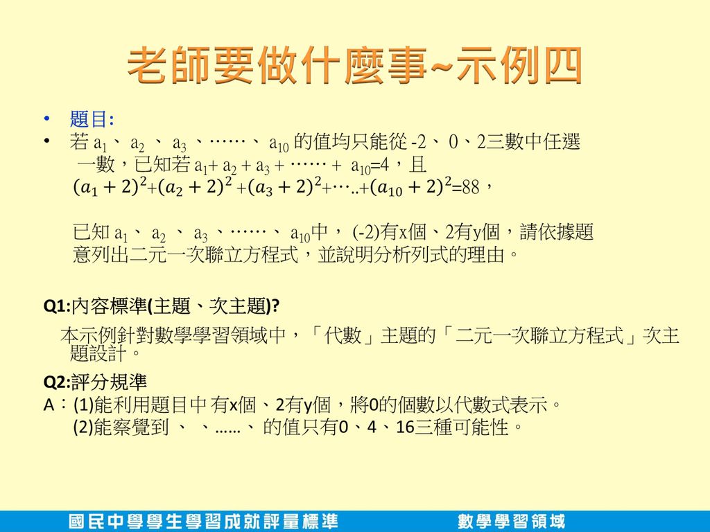 以標準參照的評量促進教育發展 標準化成就測驗實作與討論 概念篇 Ppt Download