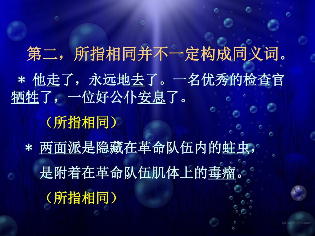 第四节词义的聚合 语义场一 语义场 一 语义场1 定义 具有共同义素的词语组成的集合叫语义场 Ppt Download