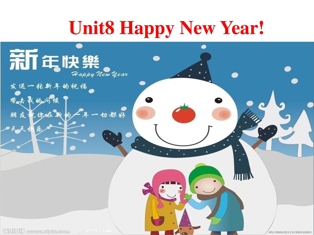 Unit8 Happy New Year!