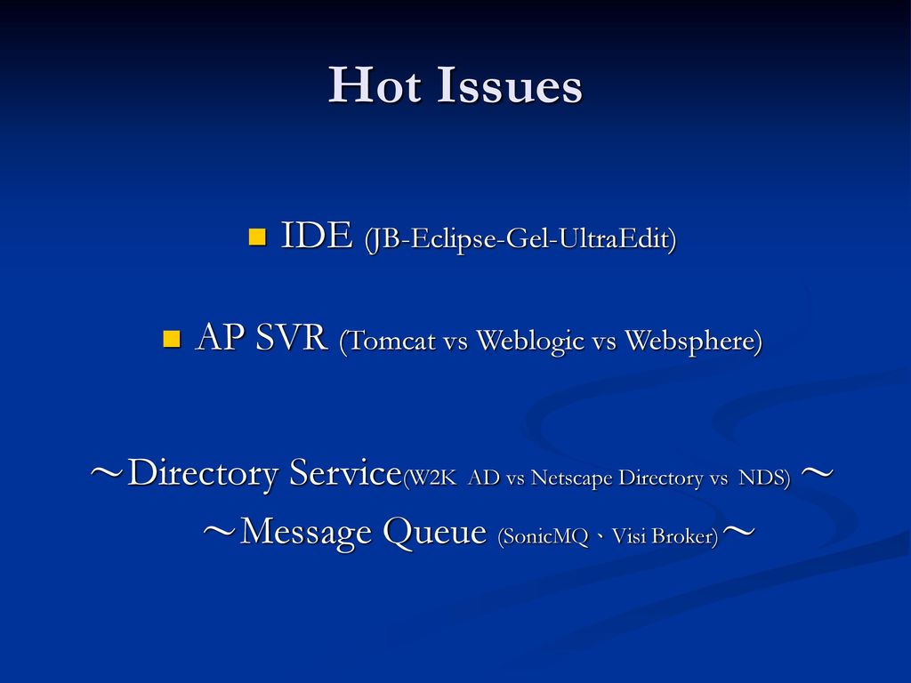 Hot Issues IDE (JB-Eclipse-Gel-UltraEdit)