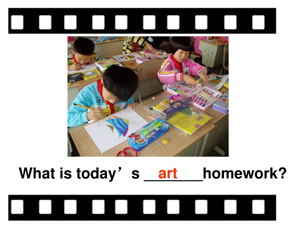 What is today’s _______homework