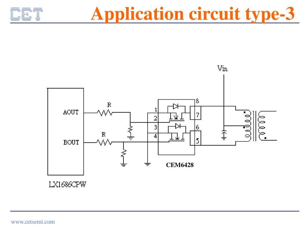 Application circuit type-3